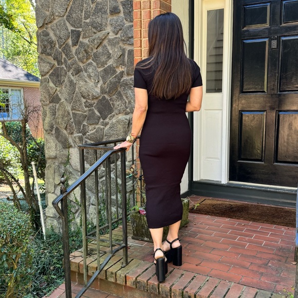 15 POSH LIVE FABULOUS MIDI DRESS FROM PARIS - Picture 5 of 6